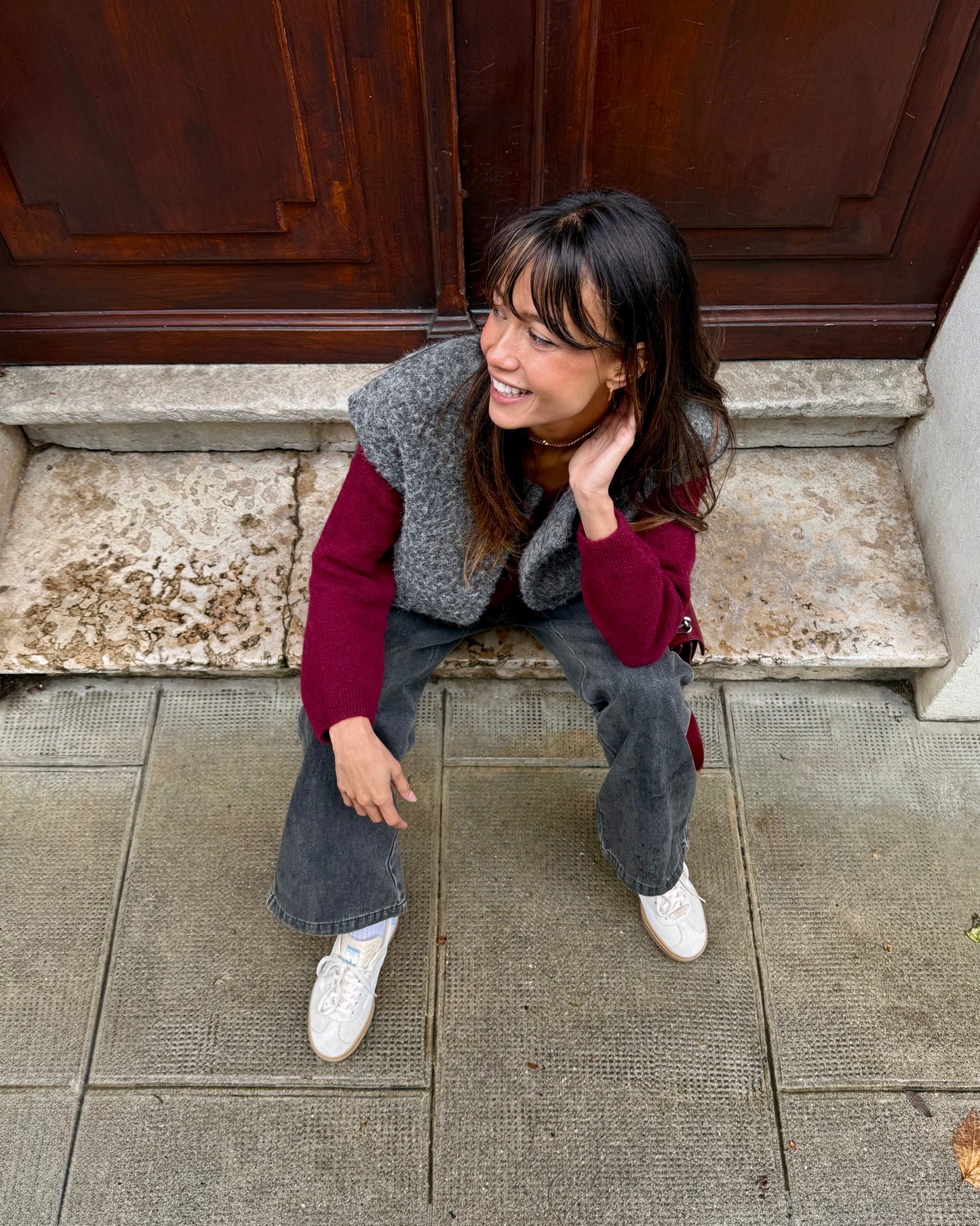 Gilet sans manches Albi - Gris