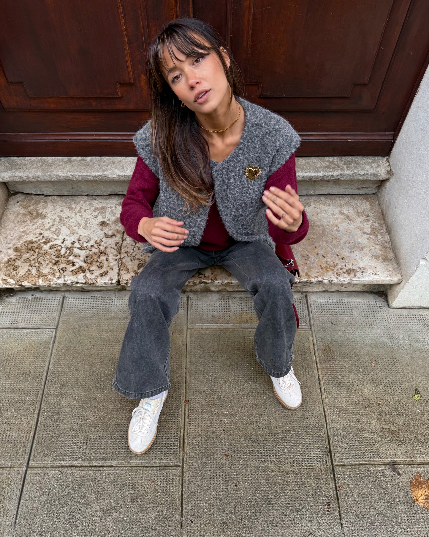 Gilet sans manches Albi - Gris