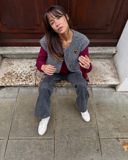 Gilet sans manches Albi - Gris