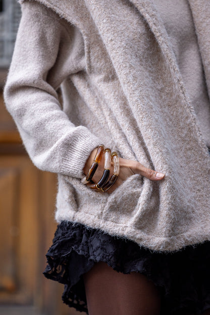 Gilet sans manches Albi - Beige