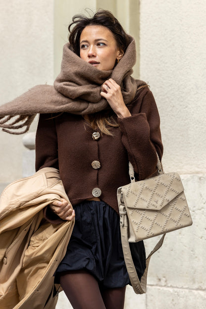 Gilet Mila - Choco
